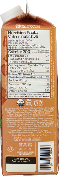 Greenhouse Organic Chocolate Protein Shake