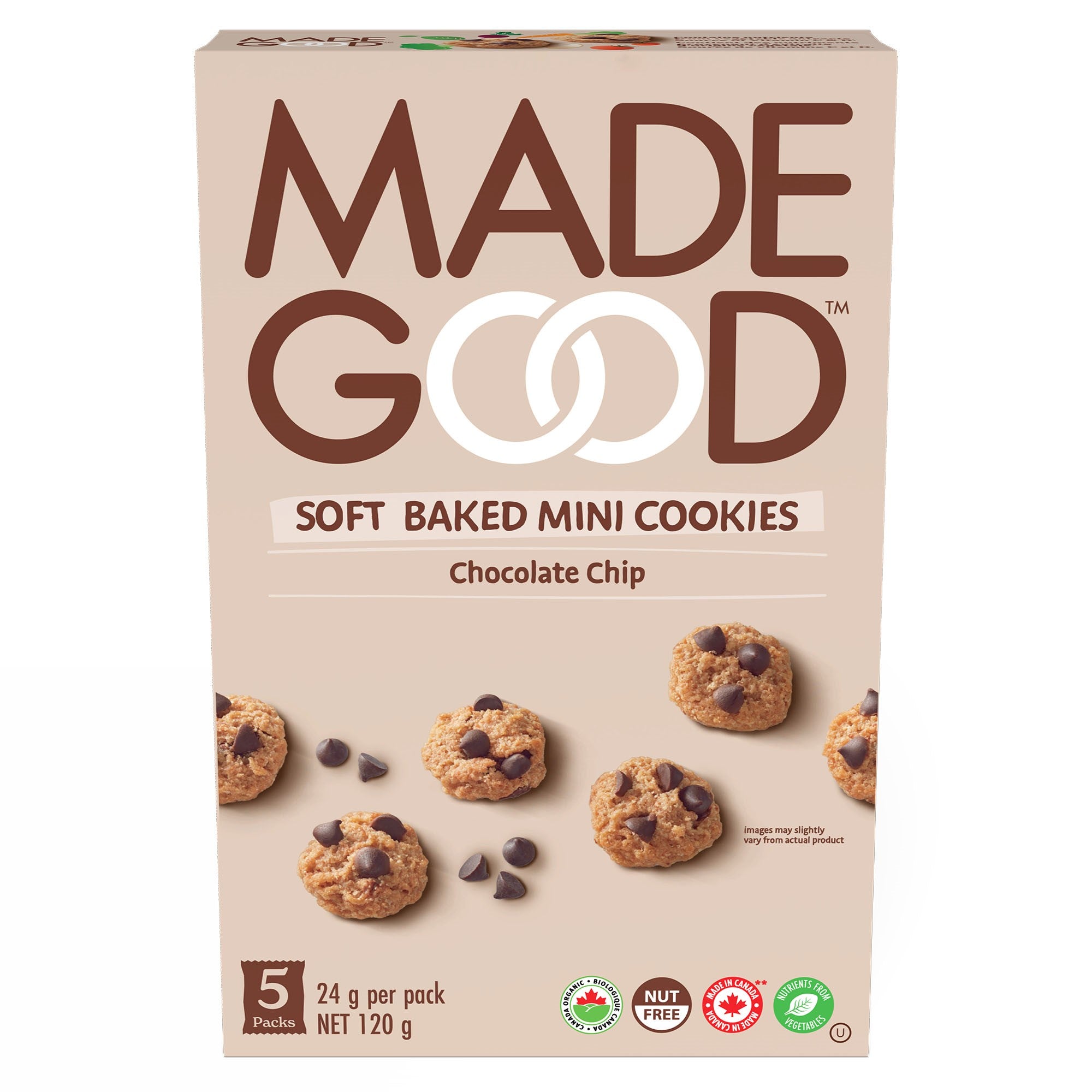 Made Good Soft Baked Mini Chocolate Chip Cookies