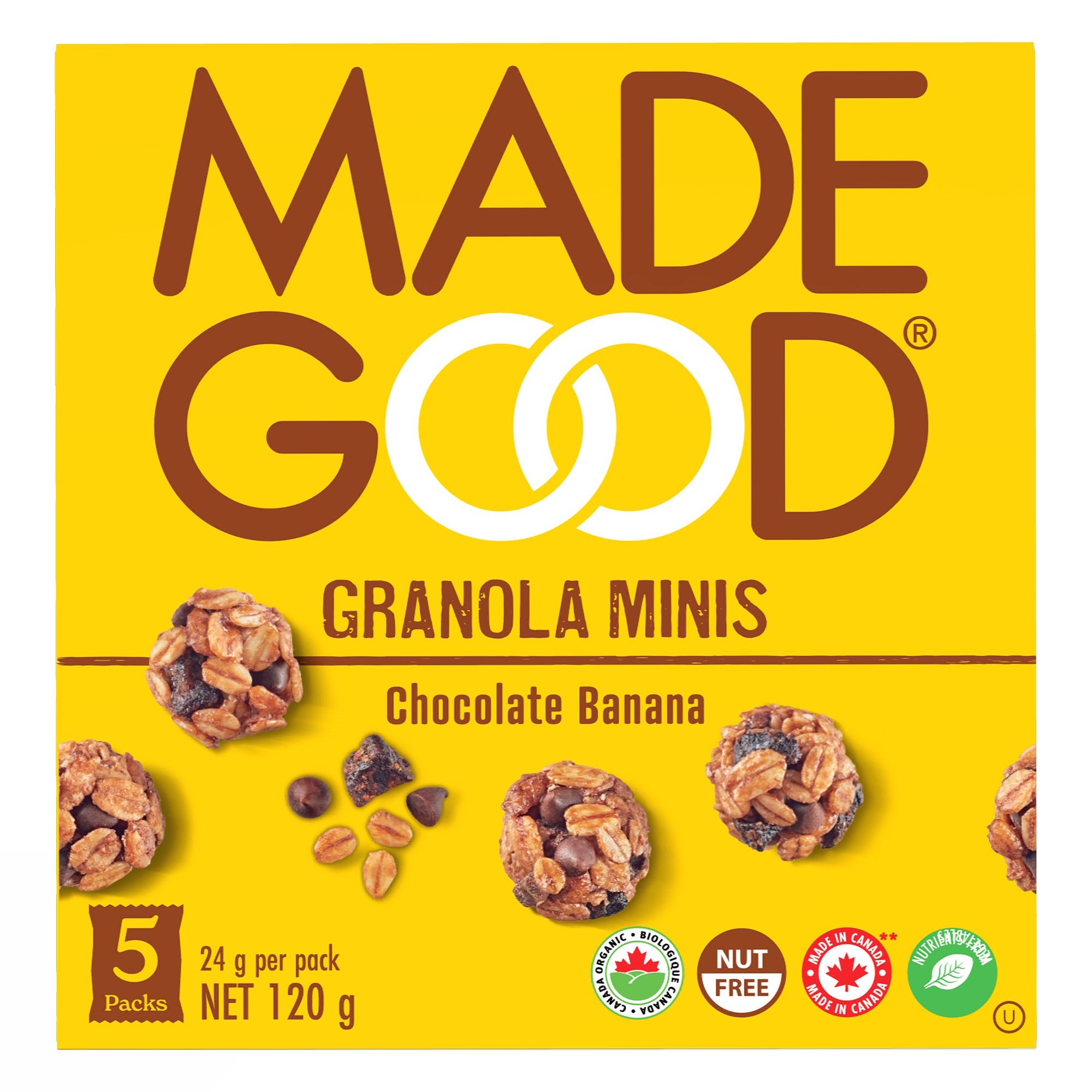 Made Good Organic Chocolate Banana Granola Minis