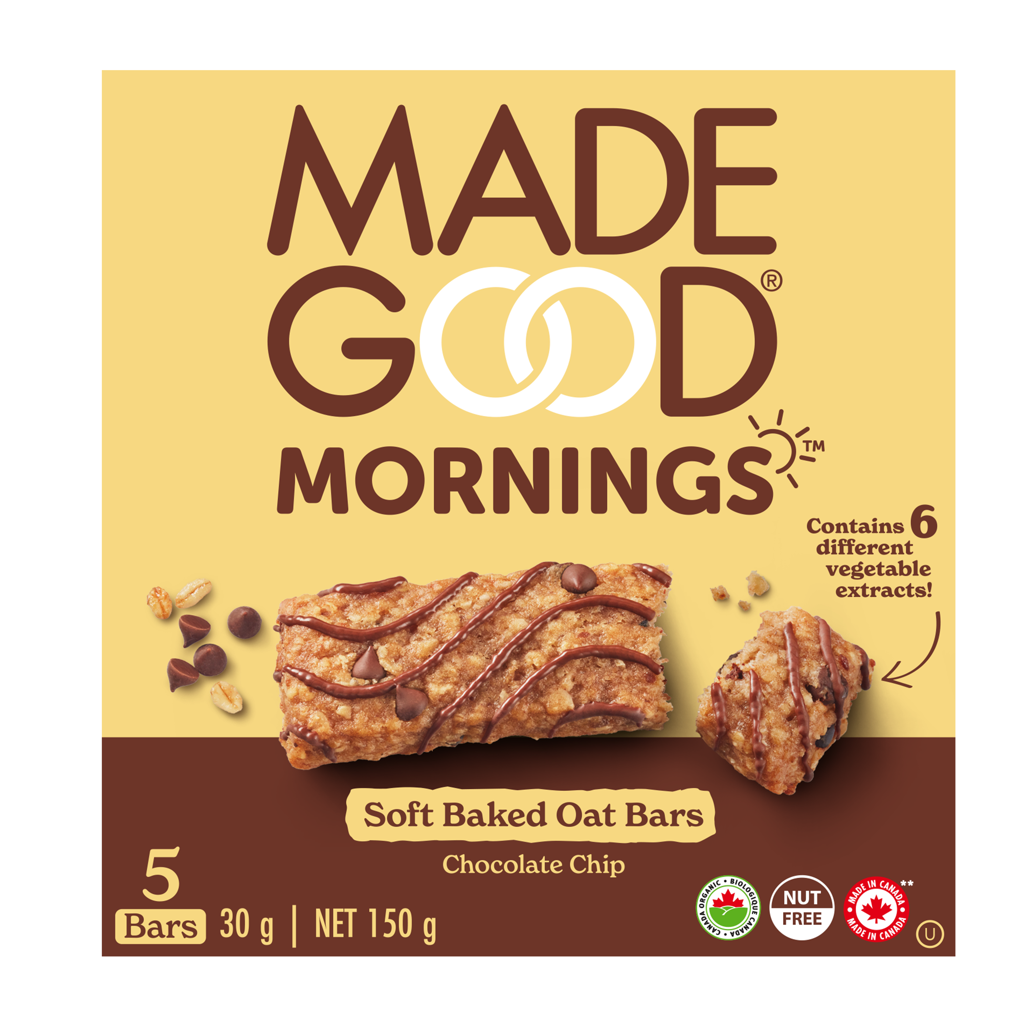 Made Good Chocolate Chip Soft Baked Bars