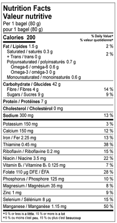 Silver Hills Organic Cinnamon Raisin Sprouted Bagels