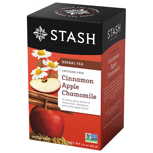 Stash Tea Cinnamon Apple Chamomile Tea Decaf