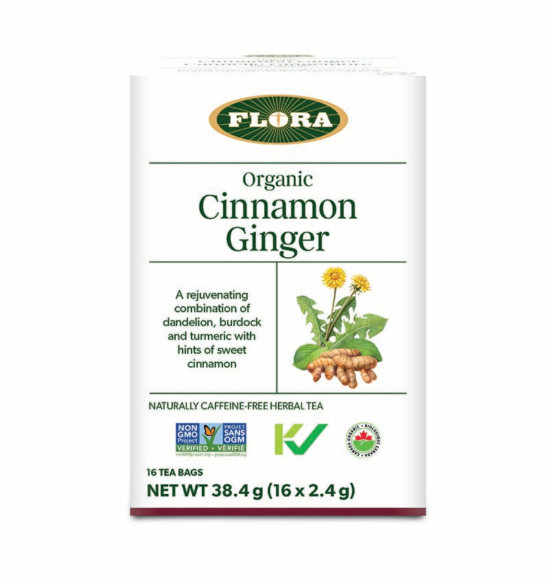 Flora Cinnamon Ginger Tea