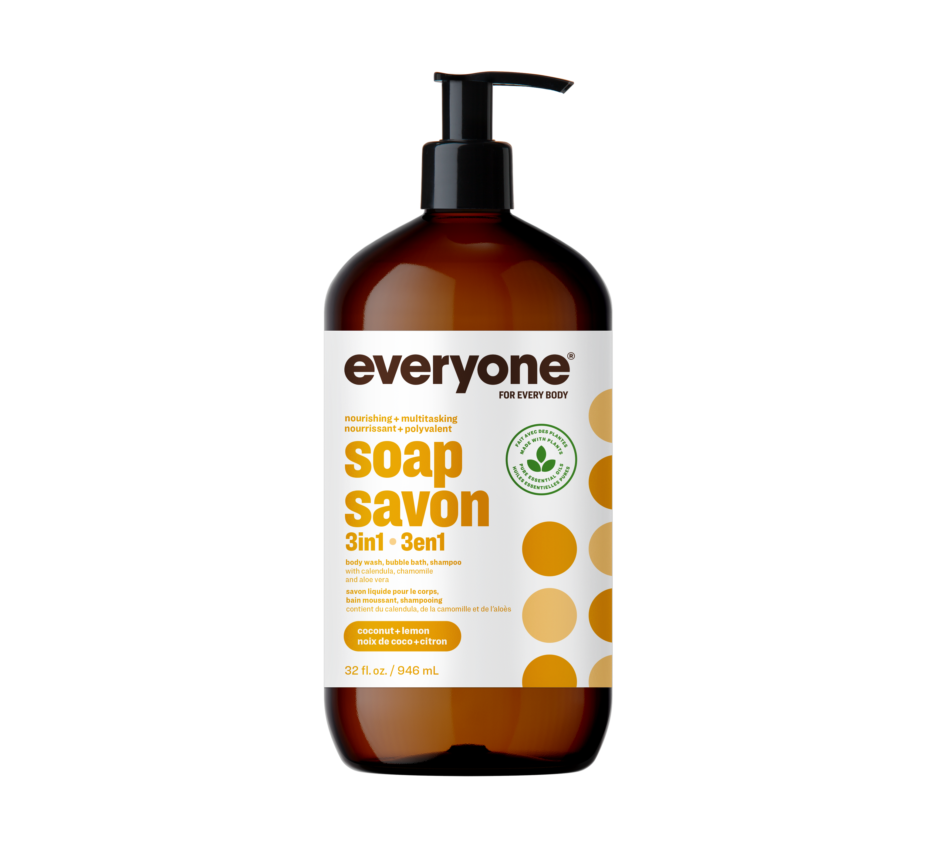 Coconut & Lemon 3-In-1 Soap