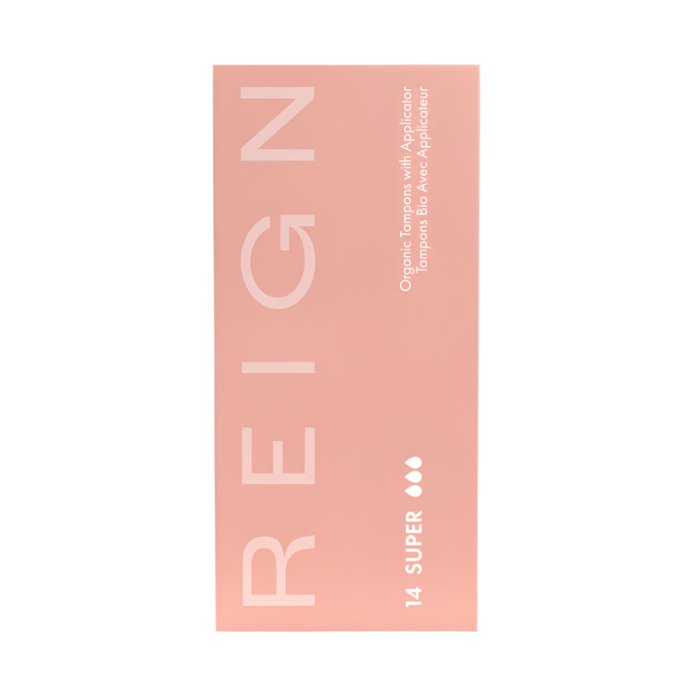 Reign Organic Super Tampons With Applicator