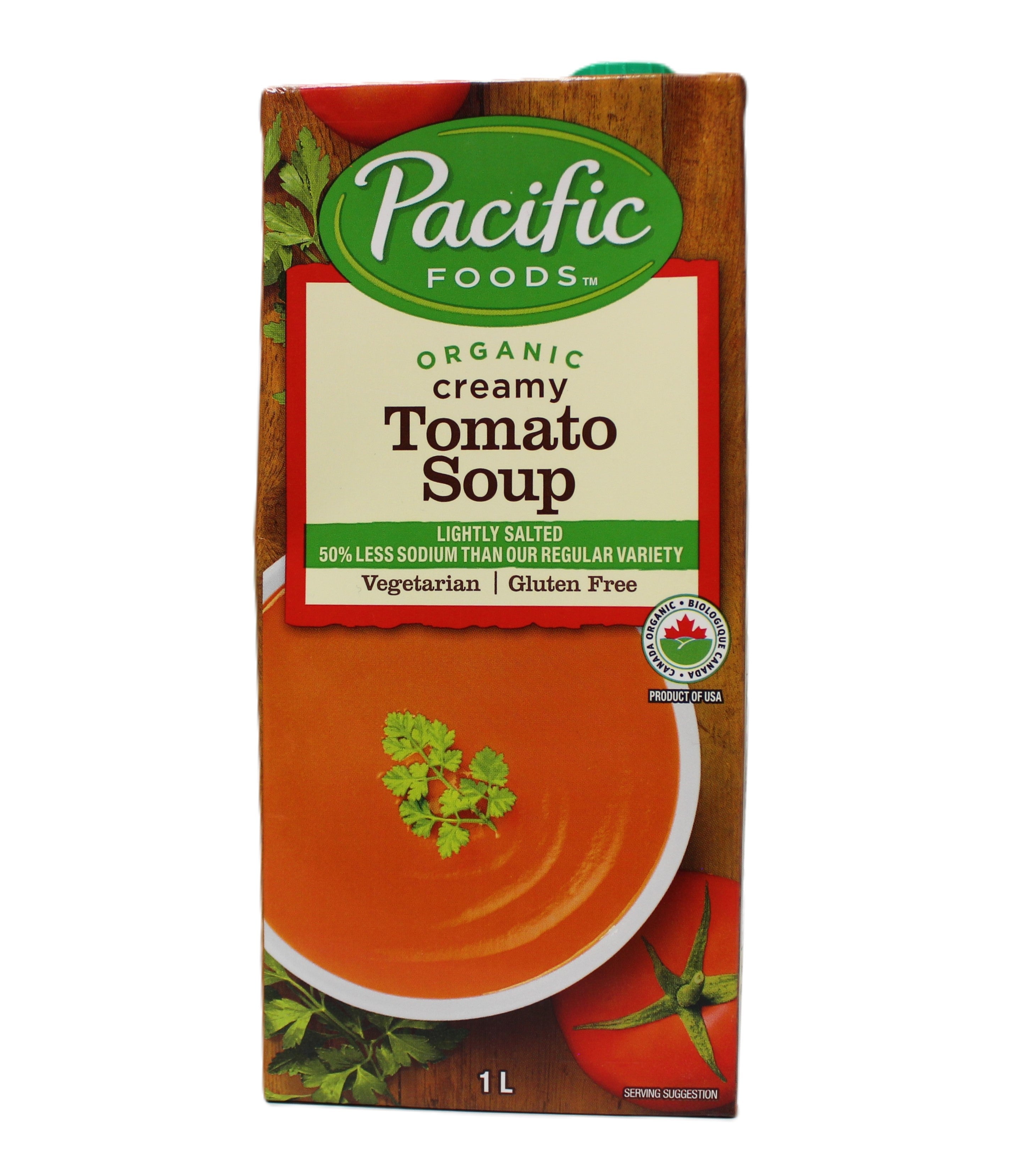 Pacific Organic Creamy Tomato Soup Light in Sodium
