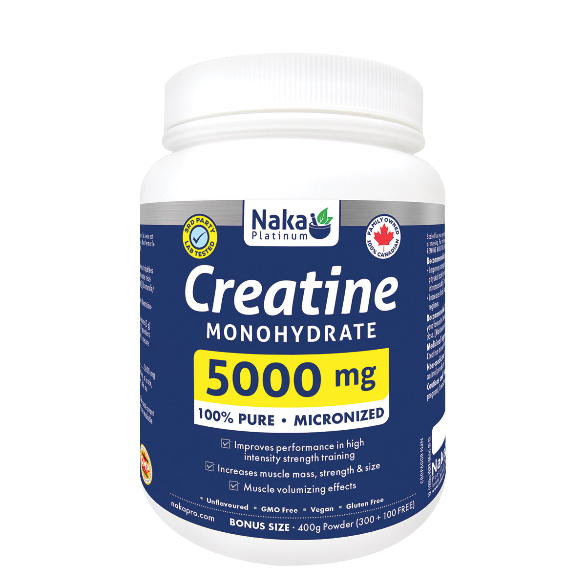 Naka Plat Pro-Creatine 5000mg