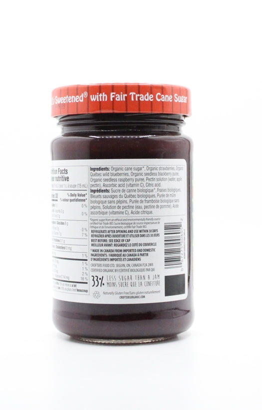 Organic Berry Harvest Spread