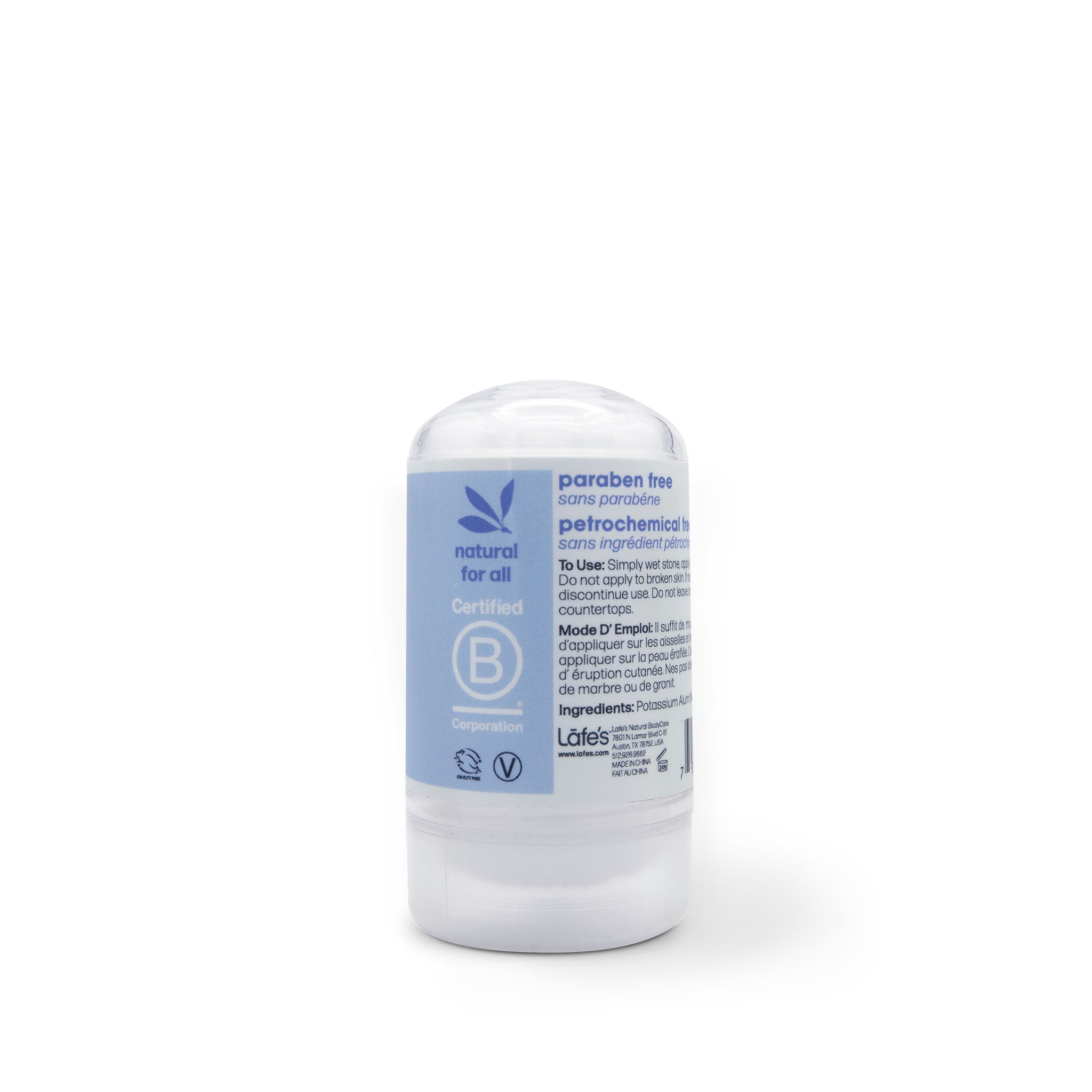 Lafe's Body Care Crystal Deodorant Stick