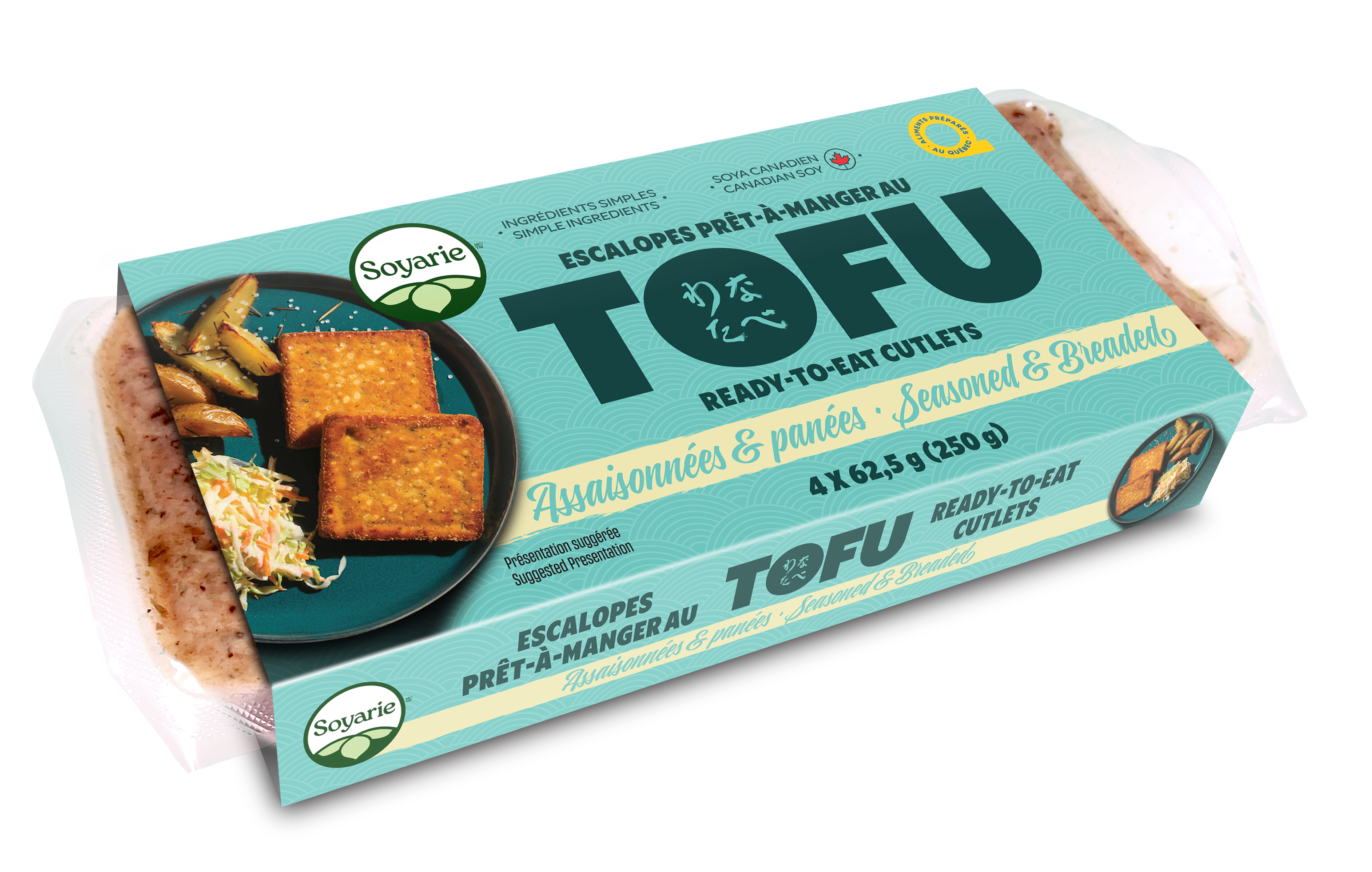 Soyarie Seasoned & Breaded Tofu Cutlets