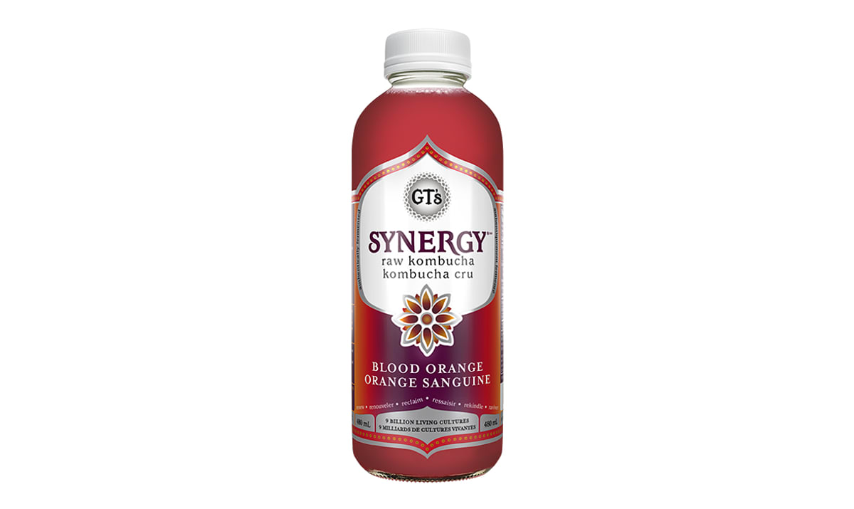 Synergy Raw Blood Orange Kombucha