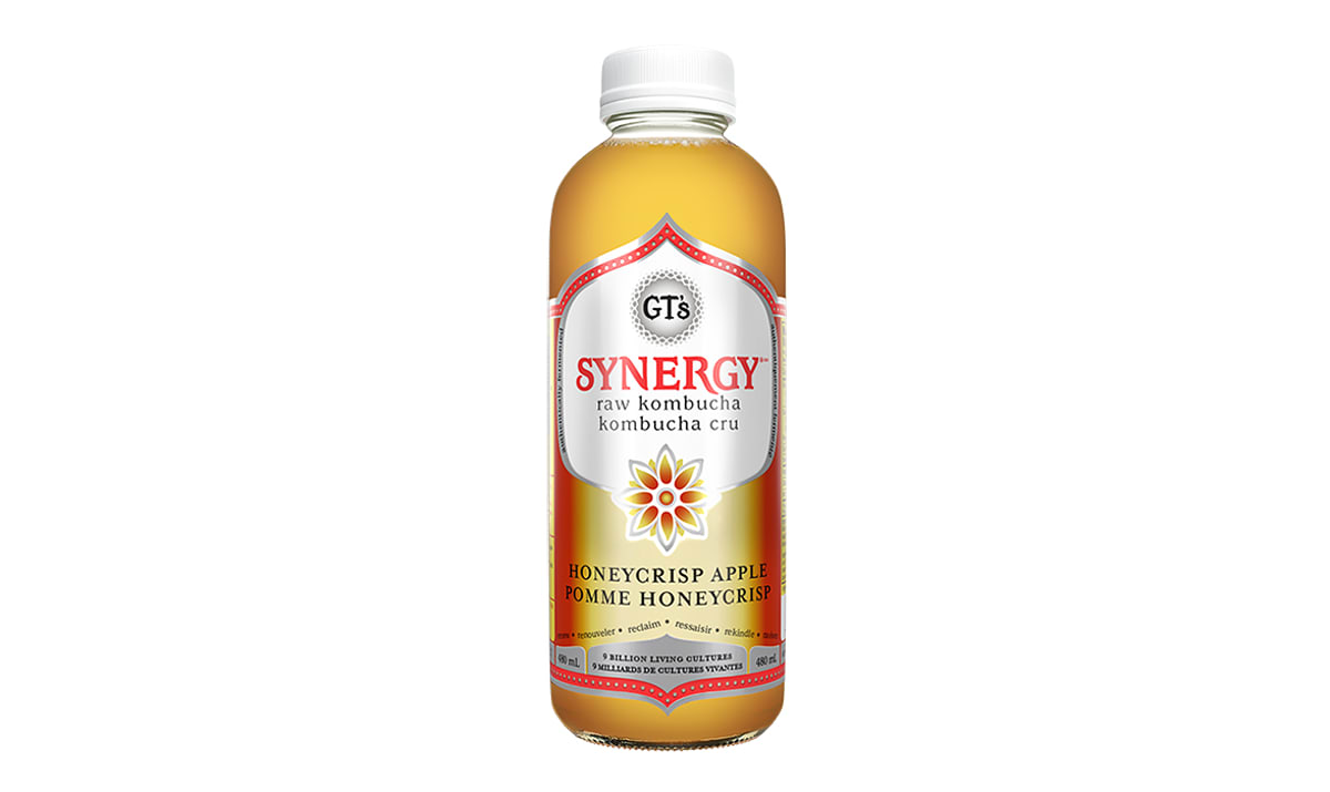 Synergy Raw Honeycrisp Apple Kombucha