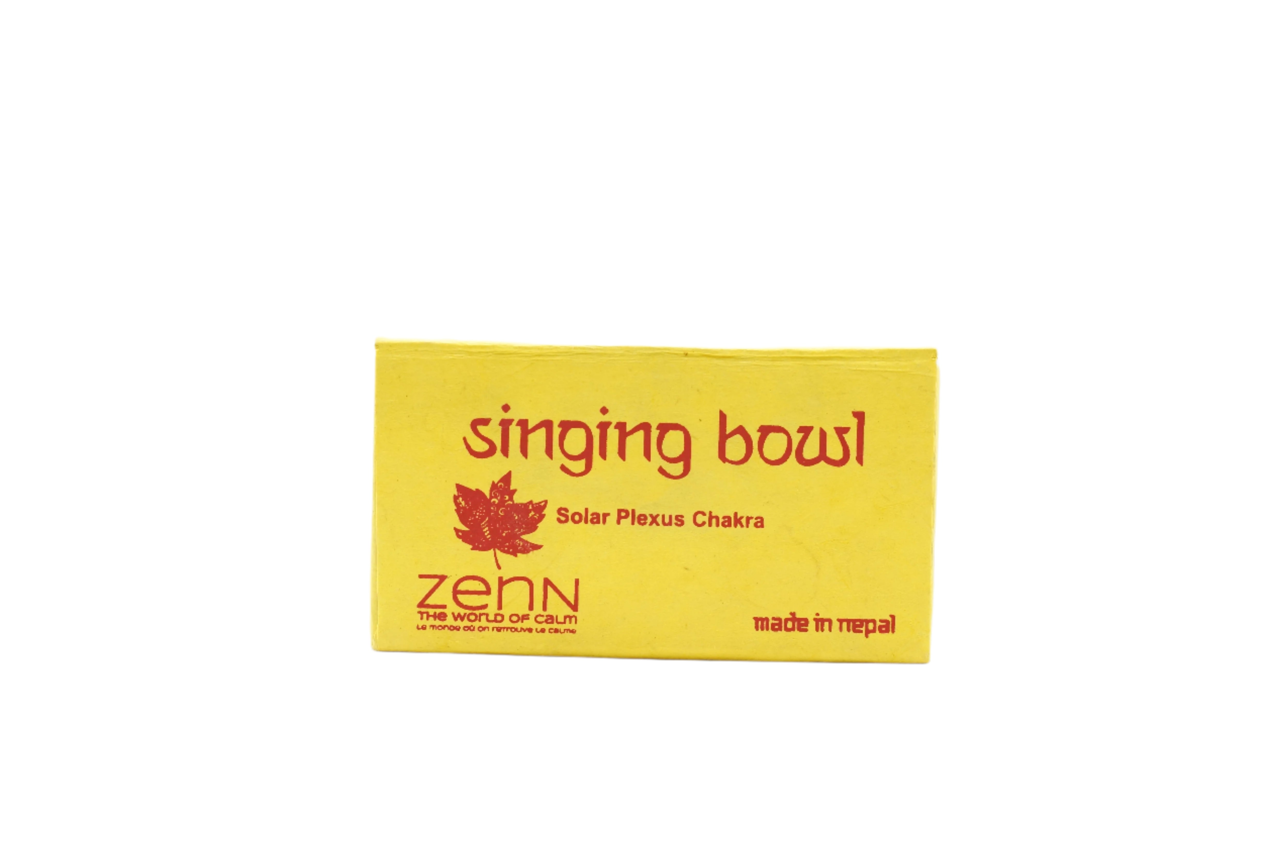 Yellow Solar Plexus Chakra Singing Bowl