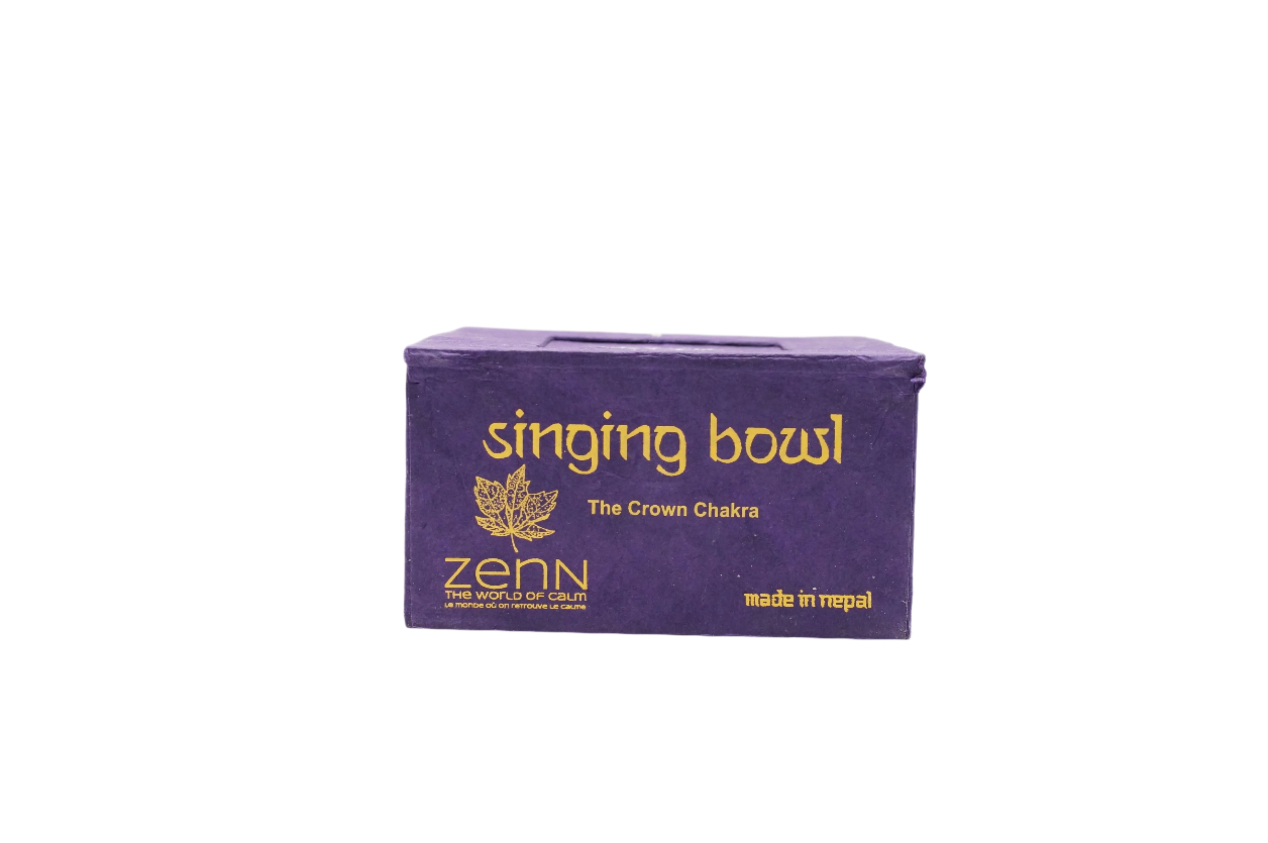 Zenn Violet The Crown Chakra Singing Bowl