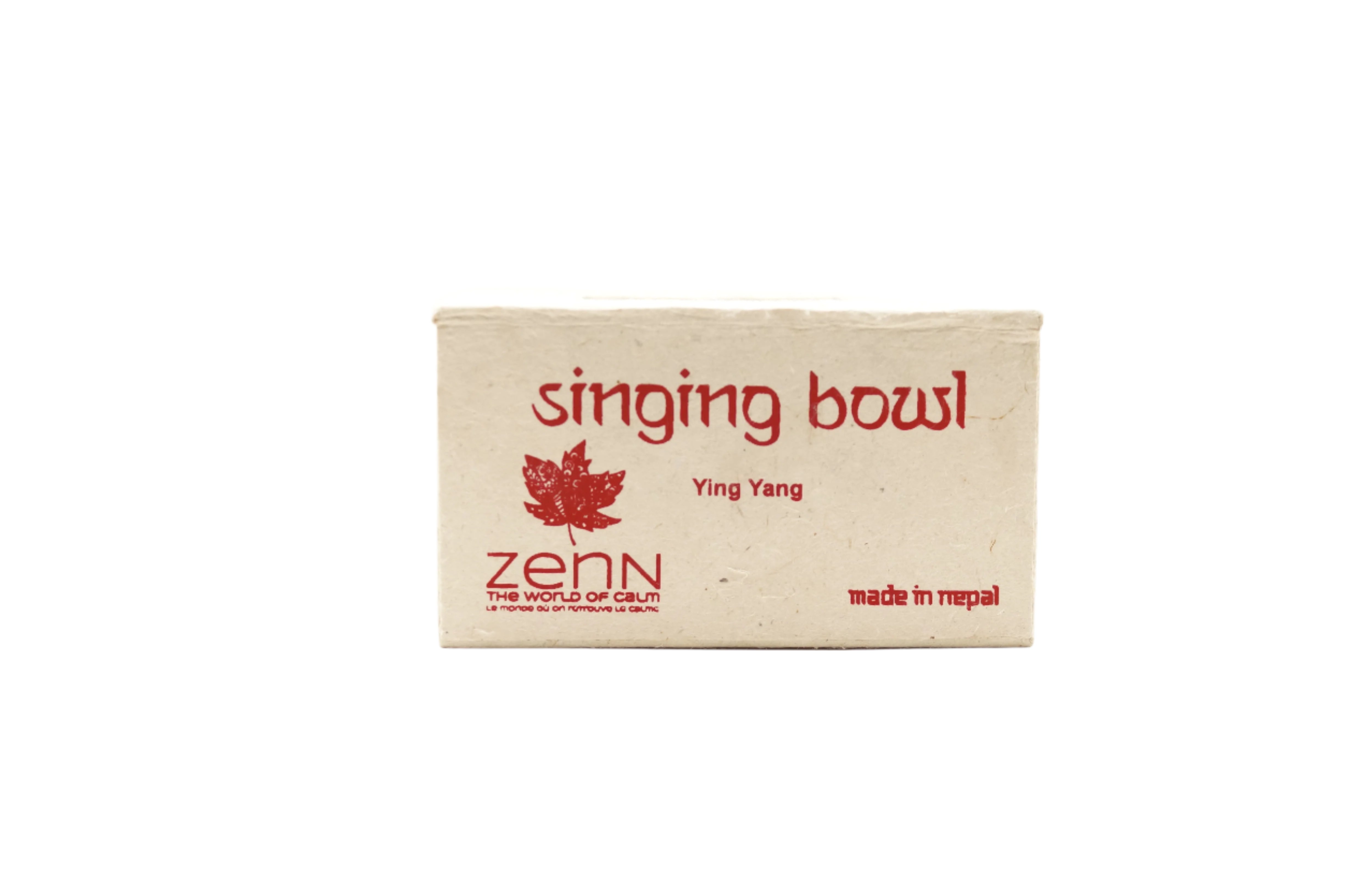 Brass Ying Yang Chakra Singing Bowl