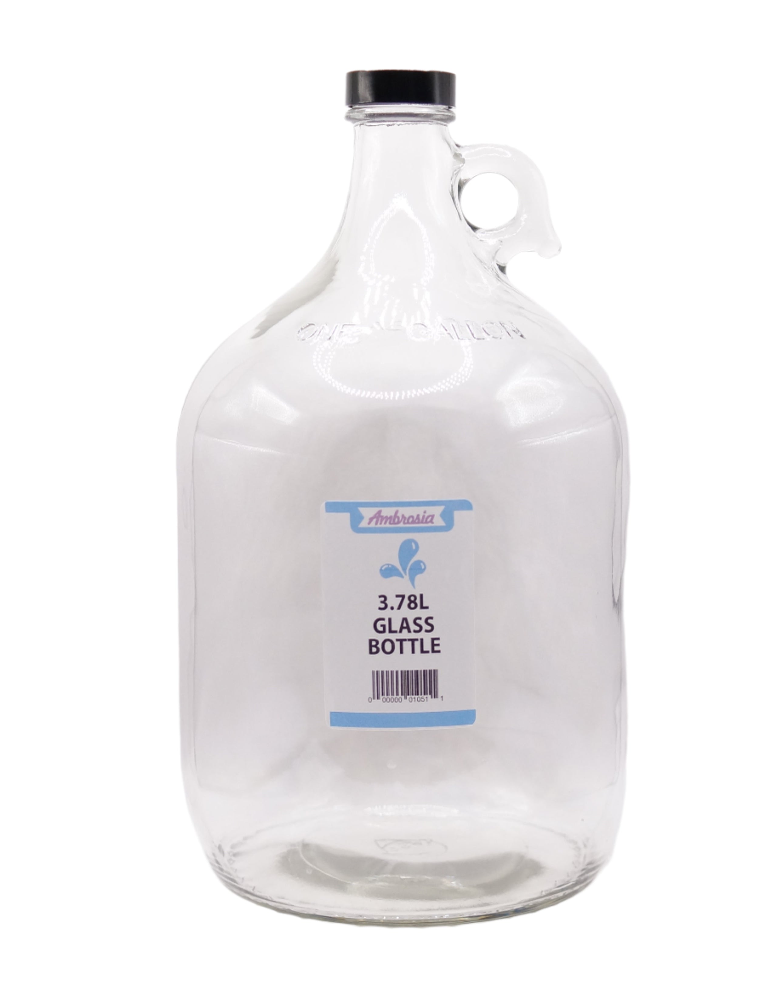 3.78L Glass Bottle