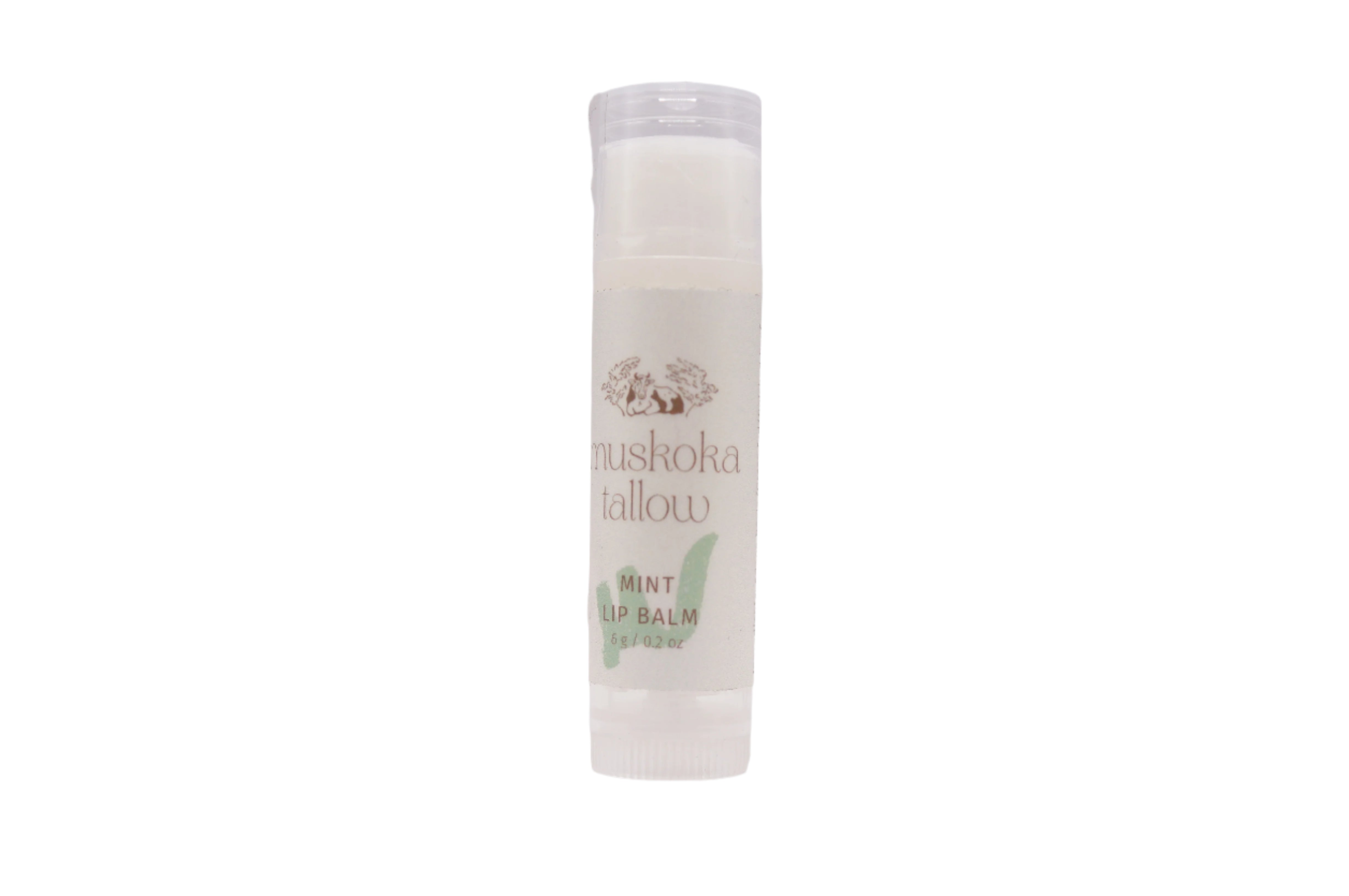Muskoka Tallow Mint Tallow Lip Balm