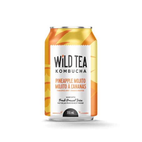 Wild Tea Pineapple Mojito Kombucha