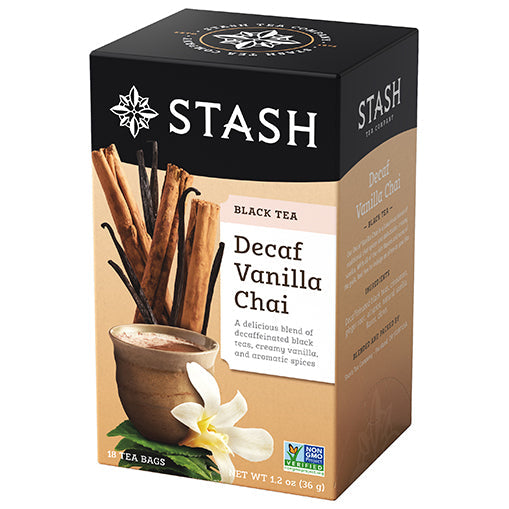Stash Tea Decaf Vanilla Chai Black Tea