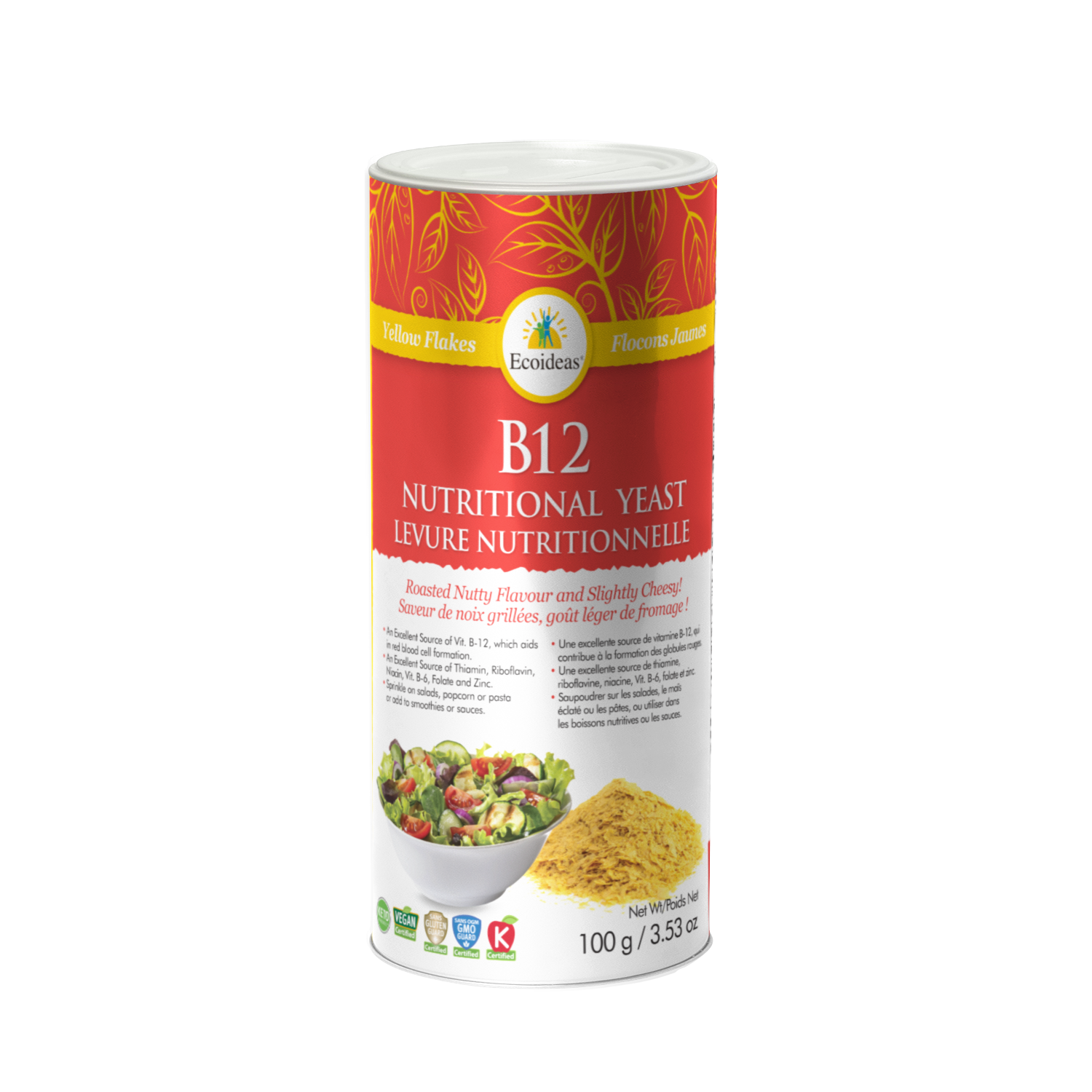 Nutritional Yeast B12 Shaker