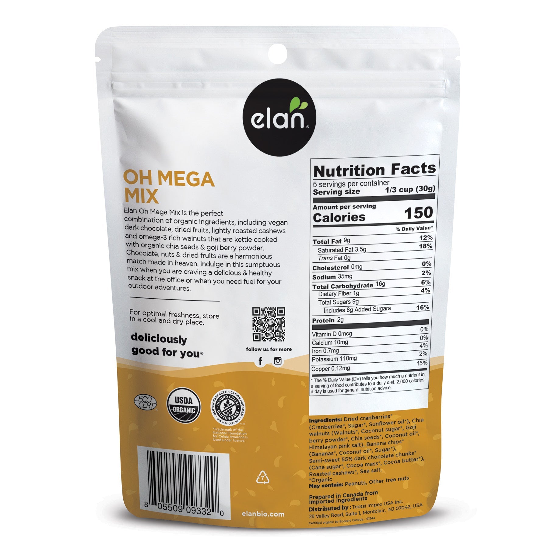 Elan Organic Oh Mega Mix