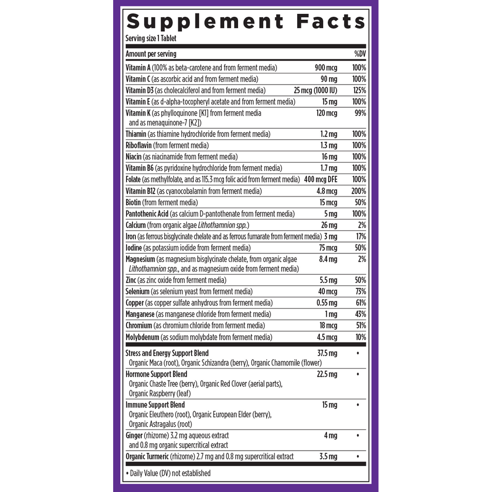 New Chapter One Daily Every Woman'S Multivitamin