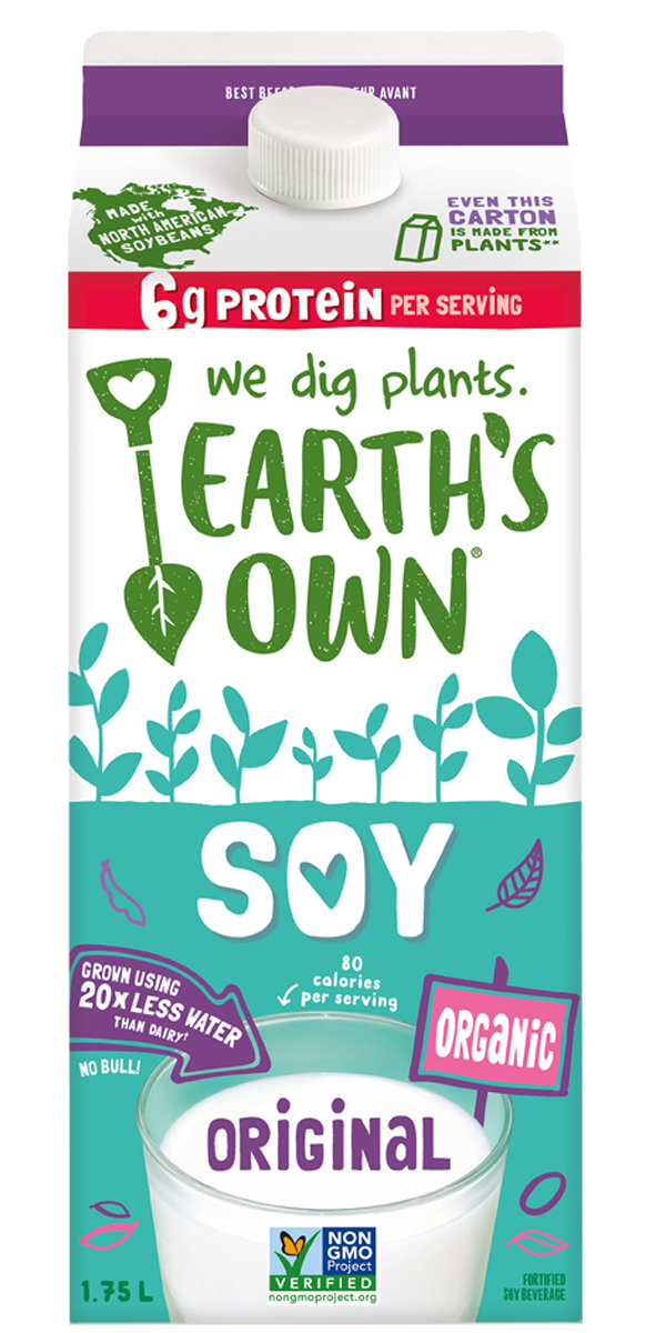 Earth's Own Organic Original Soy Beverage