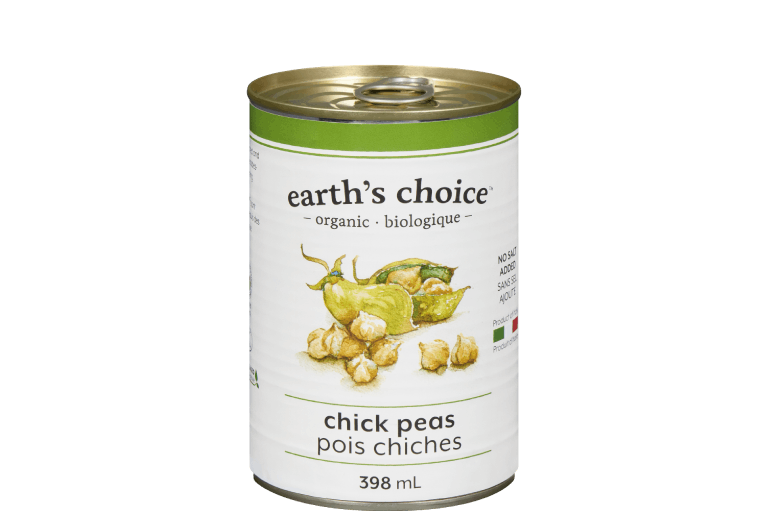 Earth's Choice Organic Chick Peas No Salt Added