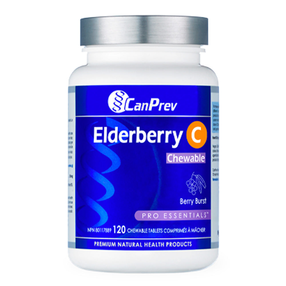 Canprev Berry Burst Elderberry C Chewable