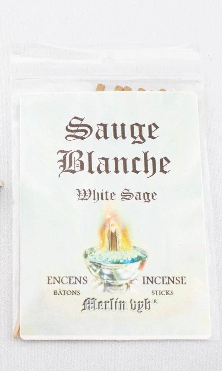 Merlin Vyb White Sage Incense Sticks