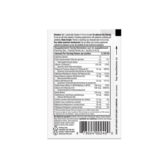 Ener-life Orange Ener-B Vitamin B Complex+