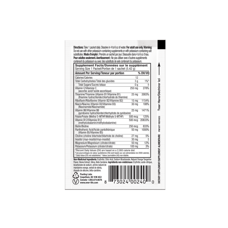 Ener-life Raspberry Lemonade Ener-B B Complex+