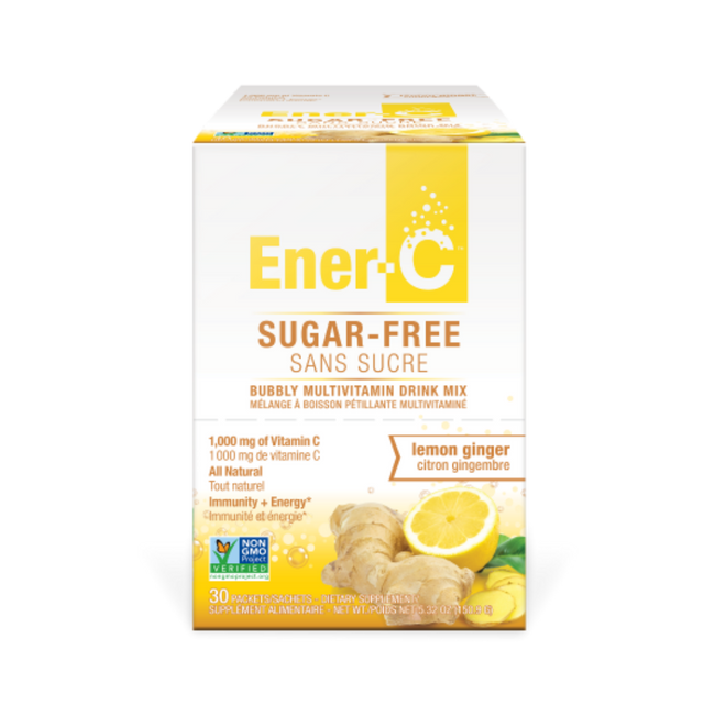 Sugar Free Lemon Ginger Drink Mix Box