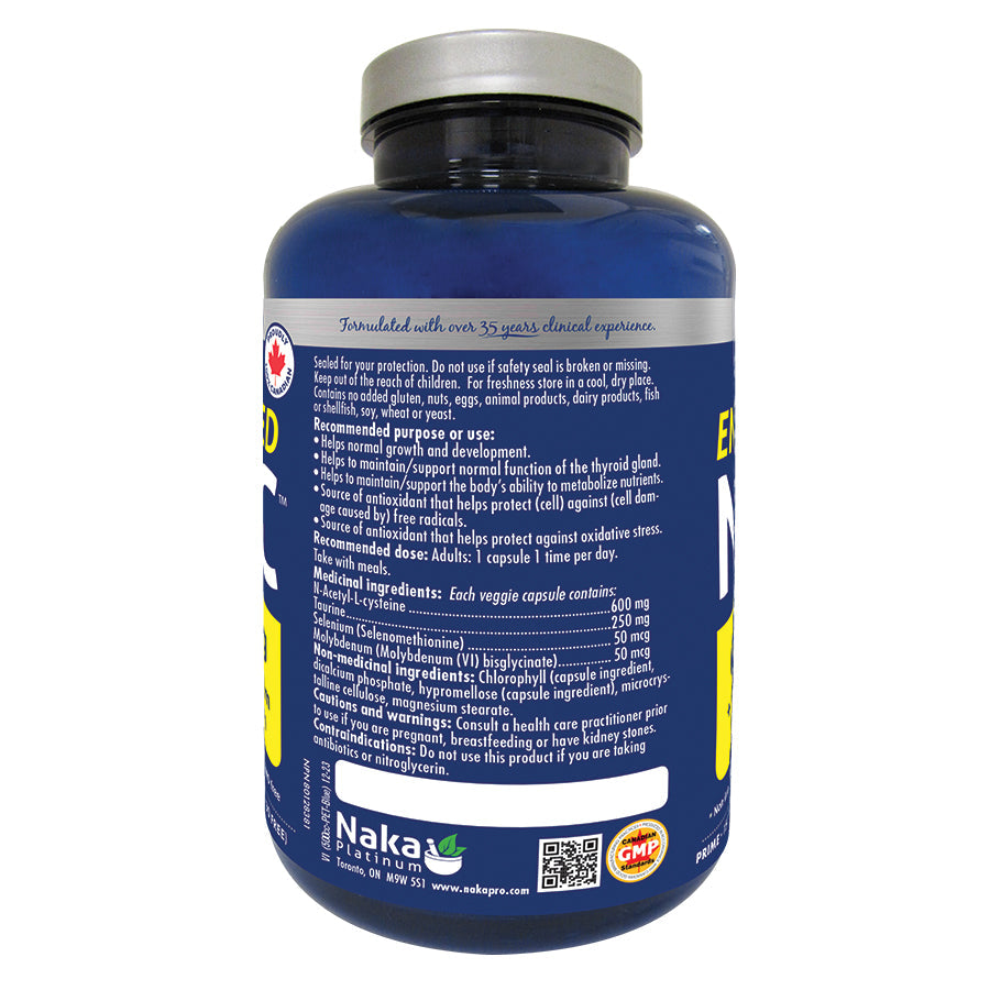 Naka Enhanced Nac With Taurine Selenium Molybdenum
