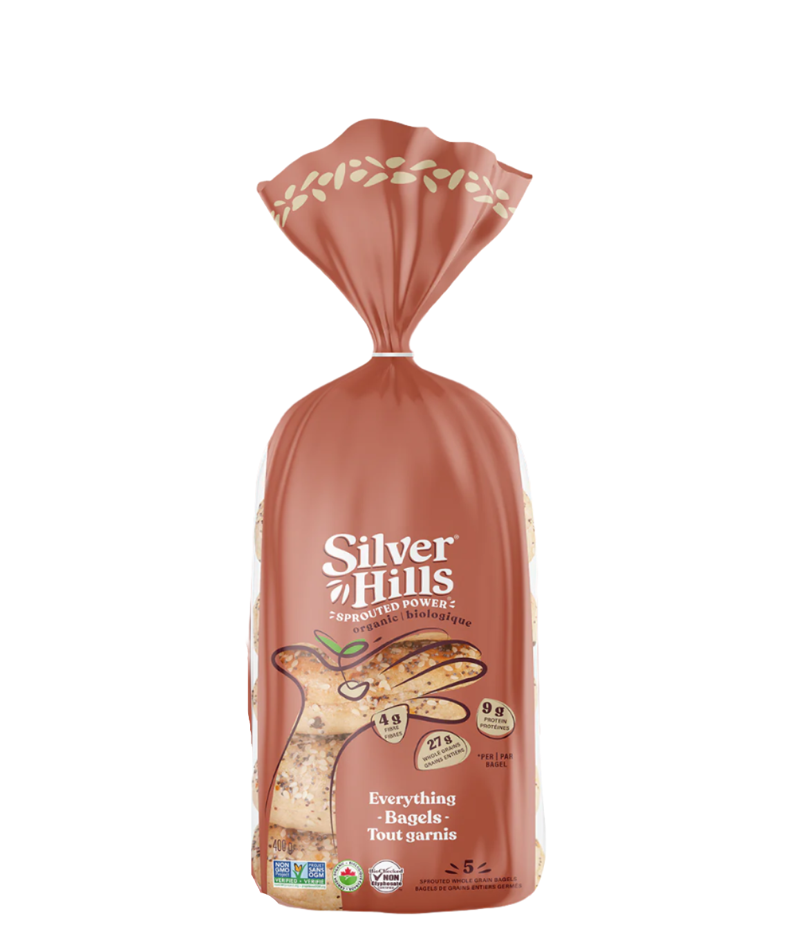 Silver Hills Everything Sprouted Bagels