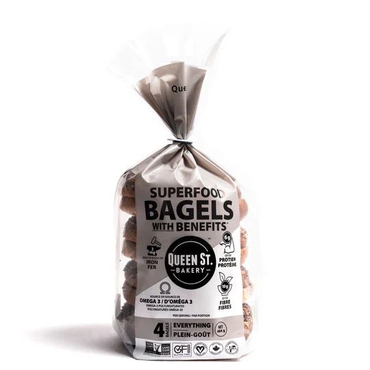 Queen St. Bakery Superfood Everything Bagel
