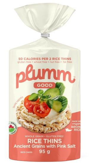 Organic Ancient Grain w/Pink Salt Whole Grain Brown Rice Thins