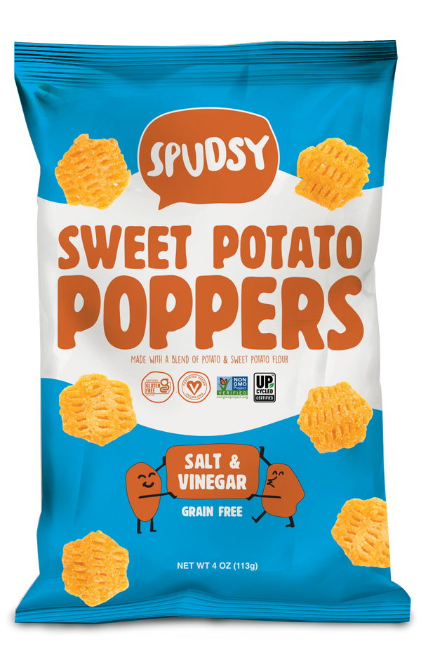 Spudsy G/F Vegan Salt & Vinegar Sweet Potato Poppers