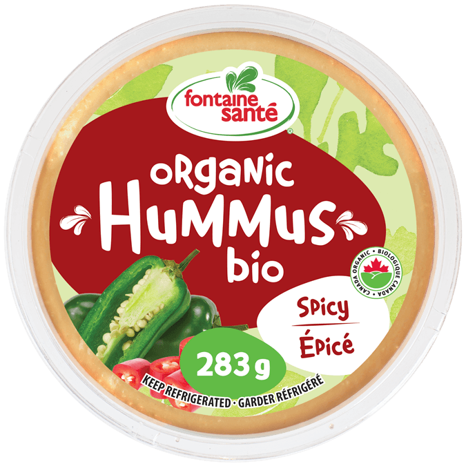 Fontaine Sante Organic Spicy Hummus