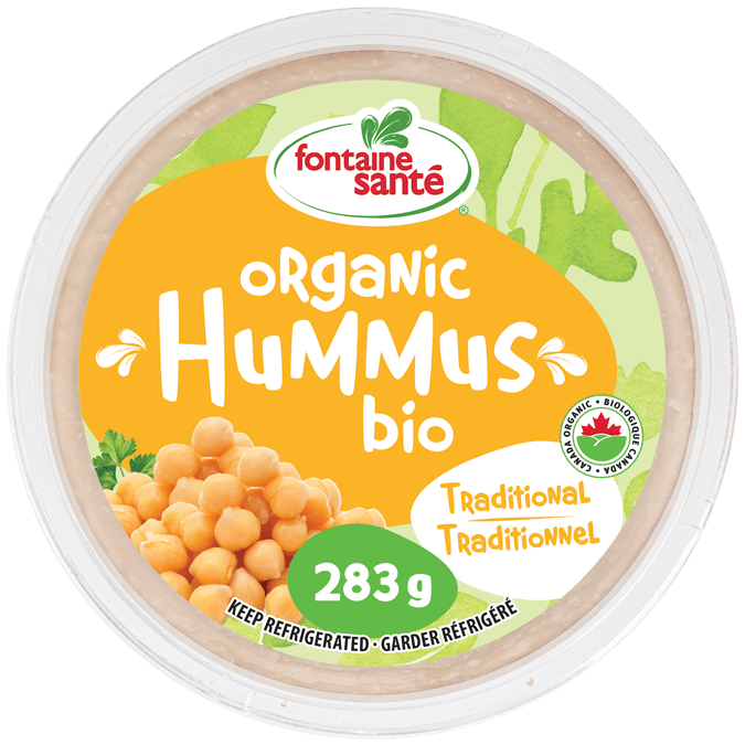 Fontaine Sante Organic Traditional Hummus