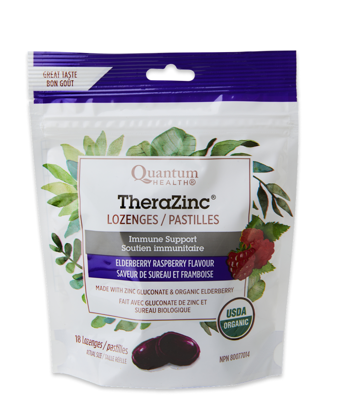 Quantum Therazinc Elderberry & Raspberry Immune Support