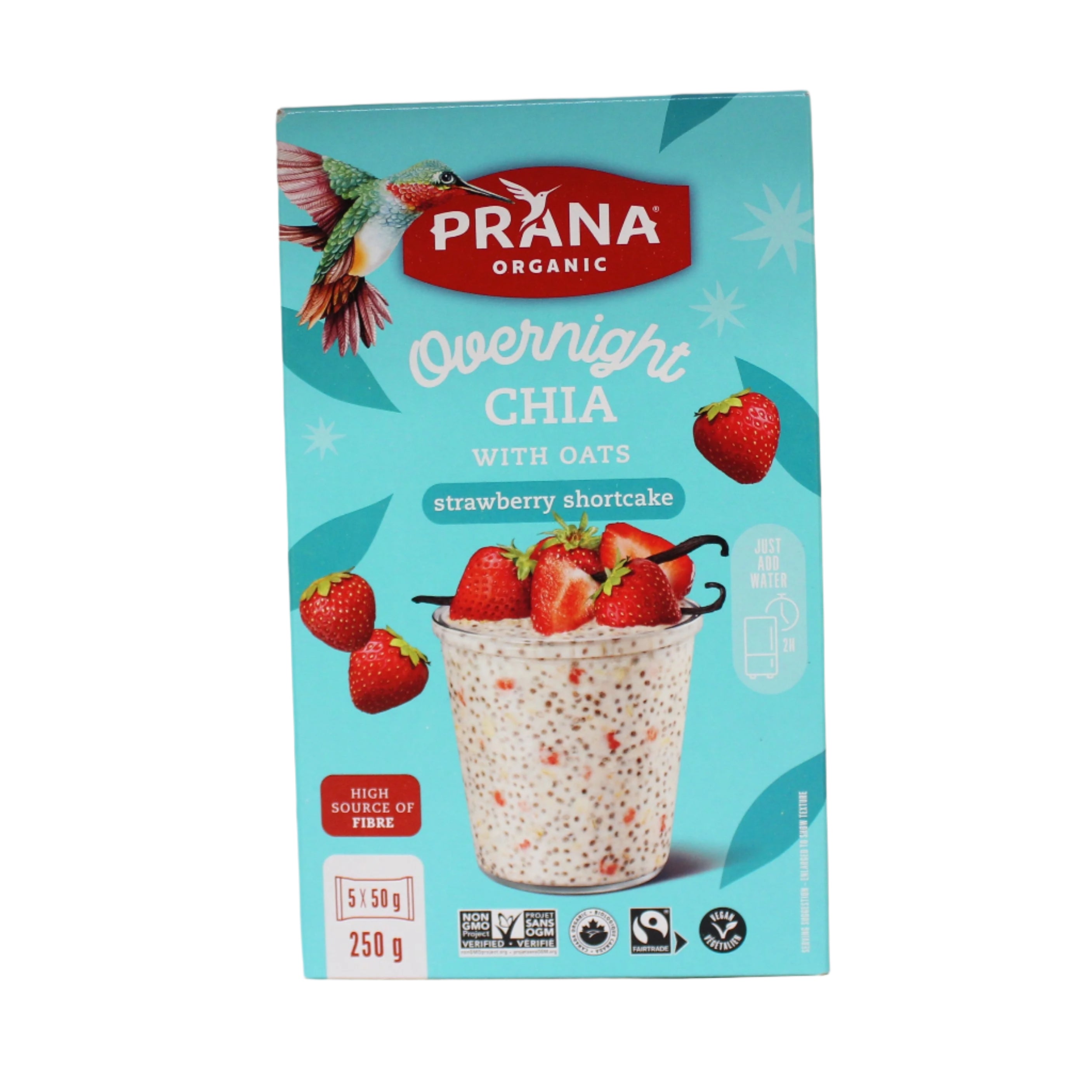 Prana Strawberry Shortcake Overnight Chia with Oats
