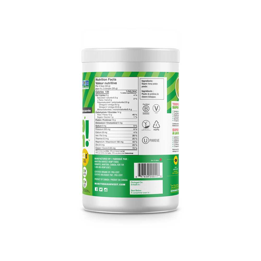 Organic Natural Hemp Protein