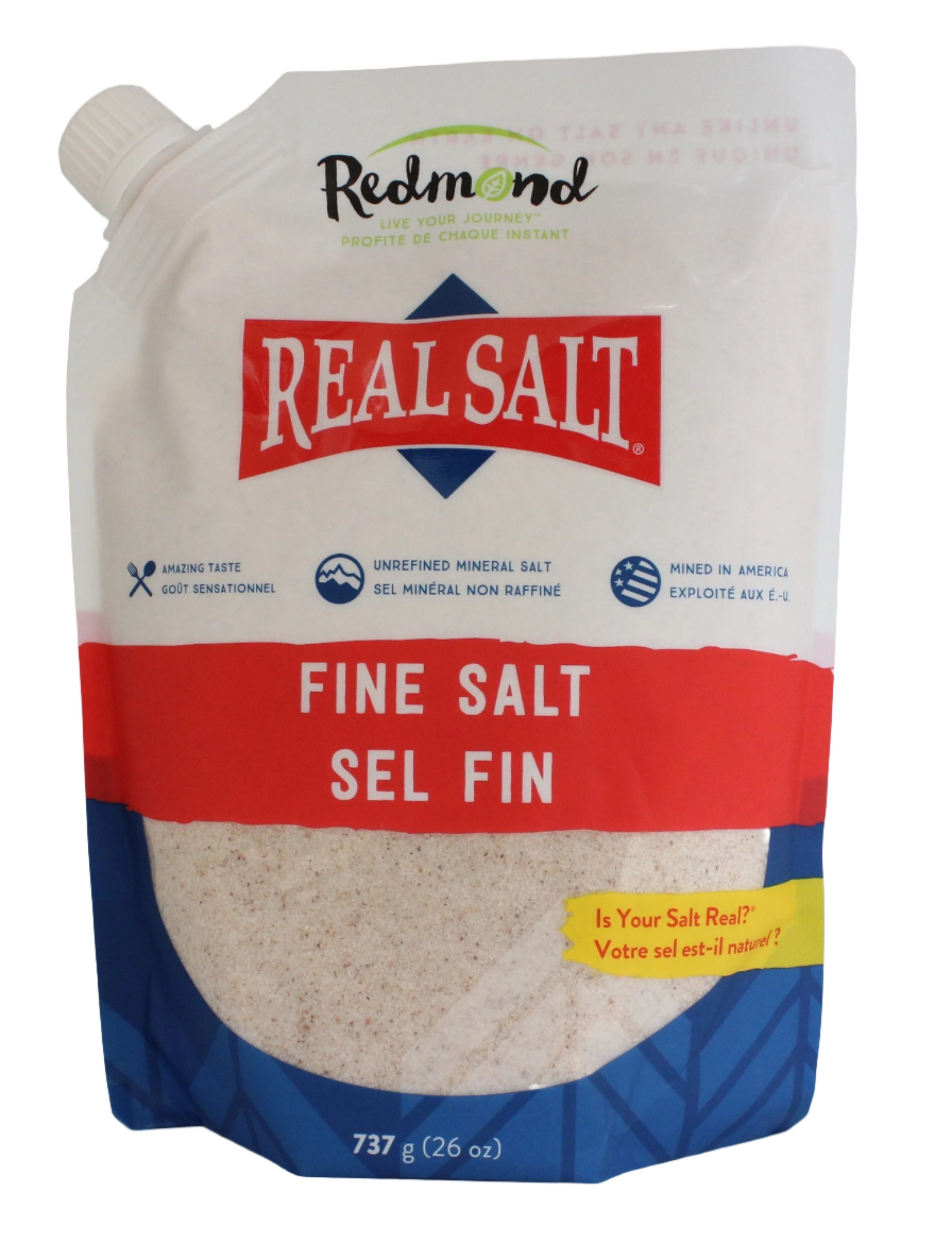 Redmond Fine Salt Stand Up Pouch