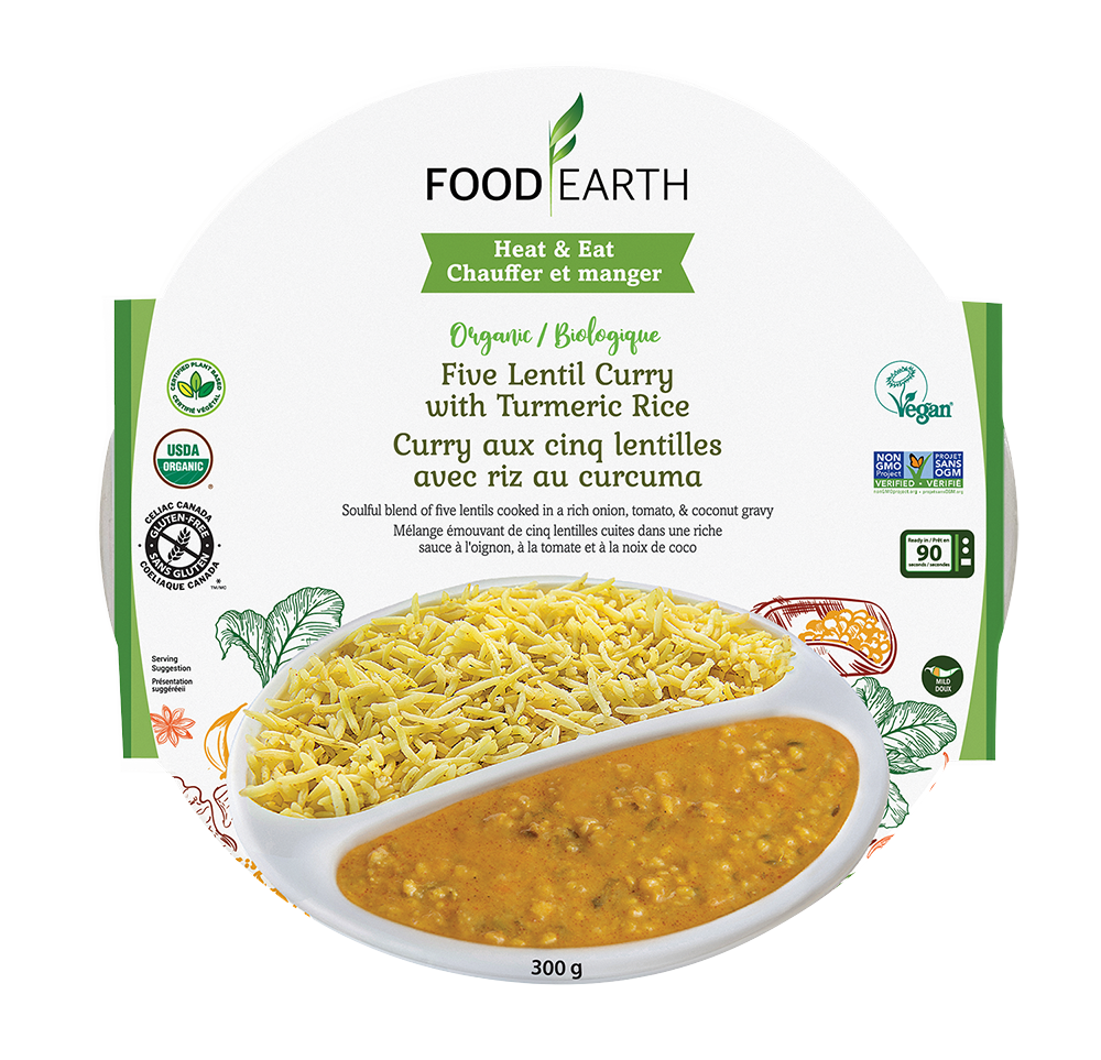 Food Earth Organic Five Lentil Curry