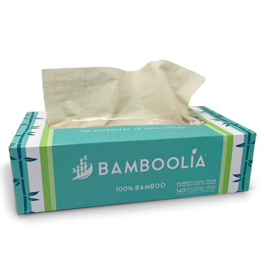 Bamboolia 2-Ply Bamboo Facial Tissue