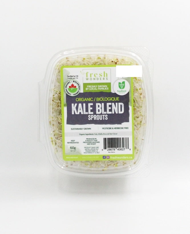 Fresh Wonders Organic Kale Blend Sprouts