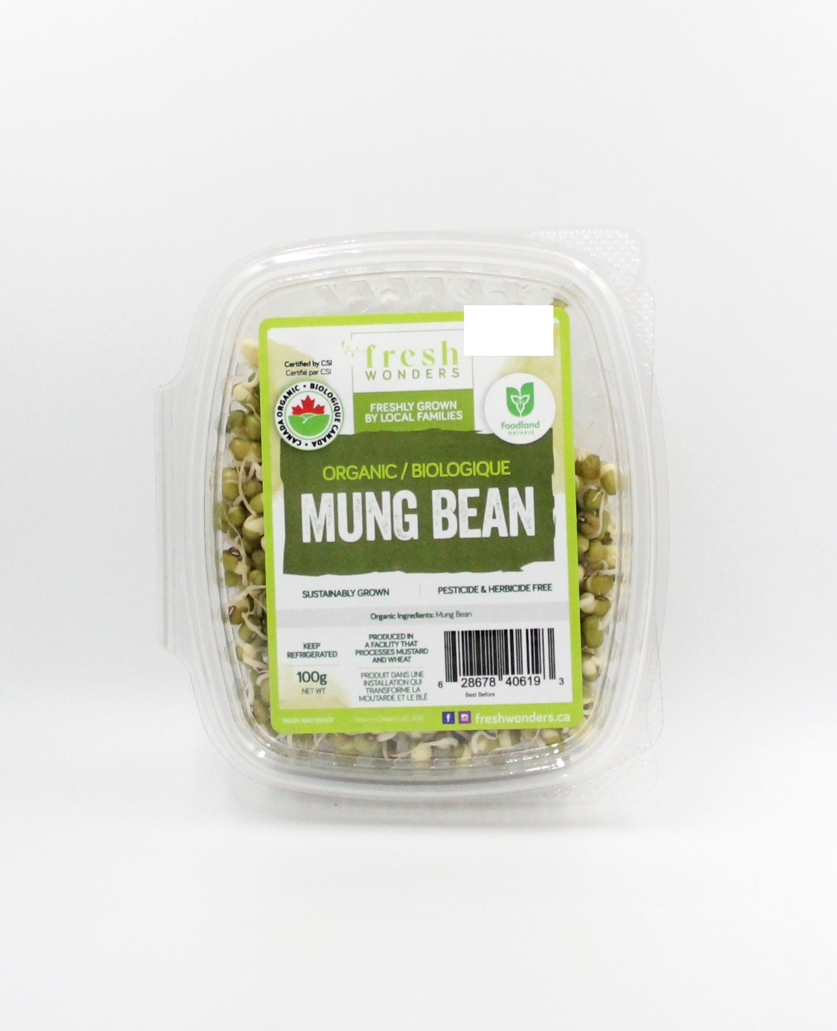 Fresh Wonders Organic Mung Bean