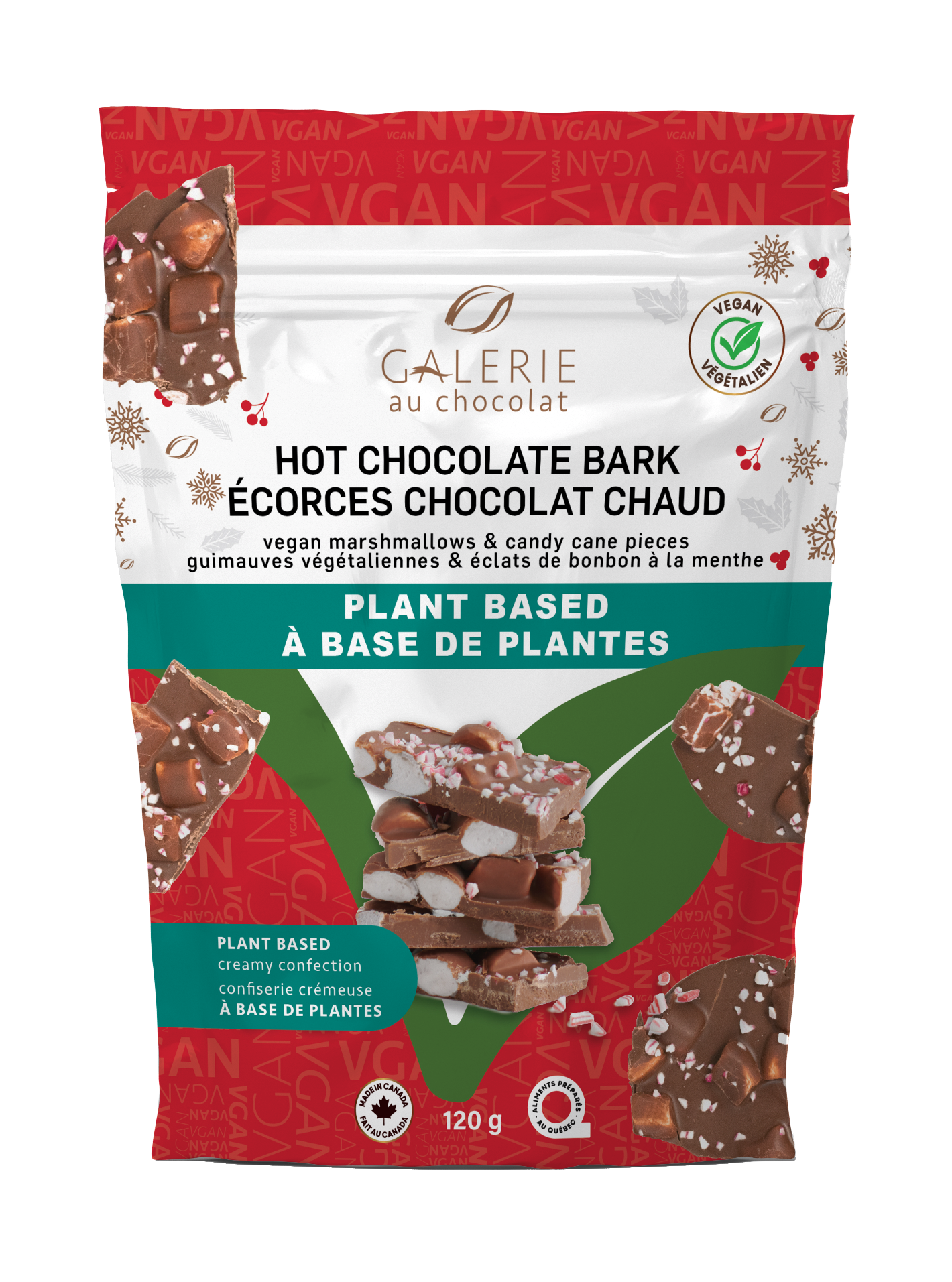 Galerie Au Chocolat Vegan Hot Chocolate Bark