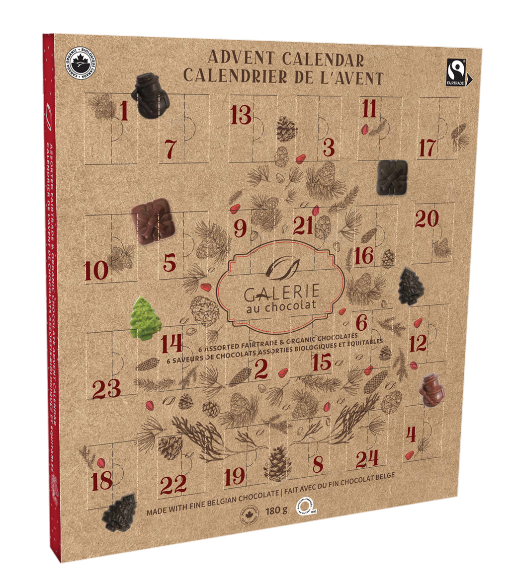 Organic Chocolate Advent Calendar